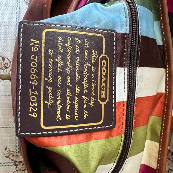 COACH Vintage Limited 65th Anniversary “Ali”Edition Legacy Satchel - Picture 10 of 13